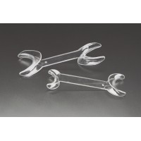 Plasdent Extand Double Ended Cheek Retractors- Autoclavable to 250 - Large, Clear (2pcs/box)  